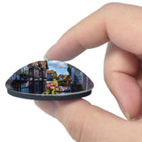 UK England Canterbury Historic River Tours 3D Fridge Magnet Crystal Glass