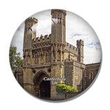 UK England Canterbury St. Augustine's Abbey 3D Fridge Magnet Crystal Glass