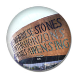 UK England Cardiff Wales Millennium Centre 3D Fridge Magnet Crystal Glass