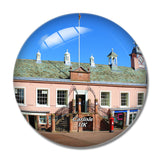 UK England Carlisle Town Hall 3D Fridge Magnet Crystal Glass