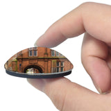 UK England Carlisle Tullie House Museum & Art Gallery 3D Fridge Magnet Crystal Glass