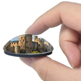 UK England Conway Castle 3D Fridge Magnet Crystal Glass