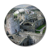 UK England Conwy Town Walls 3D Fridge Magnet Crystal Glass
