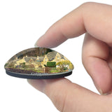 UK England Cotswolds Countryside 3D Fridge Magnet Crystal Glass