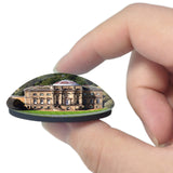 UK England Derby Kedleston Hall 3D Fridge Magnet Crystal Glass