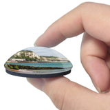 UK England Dover Beach 3D Fridge Magnet Crystal Glass
