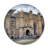 UK England Durham Castle 3D Fridge Magnet Crystal Glass