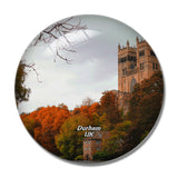 UK England Durham Cathedral 3D Fridge Magnet Crystal Glass
