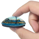 UK England Eastbourne Pier 3D Fridge Magnet Crystal Glass