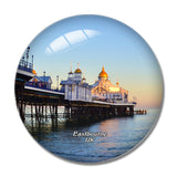 UK England Eastbourne Pier 3D Fridge Magnet Crystal Glass