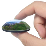 UK England Edinburgh Arthur's Seat 3D Fridge Magnet Crystal Glass