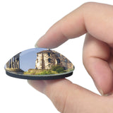 UK England Edinburgh Calton Hill 3D Fridge Magnet Crystal Glass