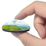 UK England Edinburgh Holyrood Park 3D Fridge Magnet Crystal Glass