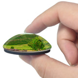 UK England Edinburgh Holyrood Park 3D Fridge Magnet Crystal Glass