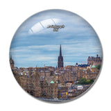 UK England Edinburgh Old Town 3D Fridge Magnet Crystal Glass