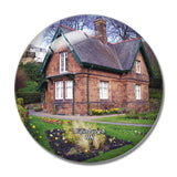 UK England Edinburgh Princes Street Gardens 3D Fridge Magnet Crystal Glass