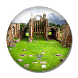 UK England Elgin Cathedral 3D Fridge Magnet Crystal Glass