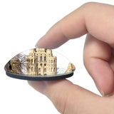 UK England Ely Cathedral 3D Fridge Magnet Crystal Glass