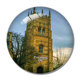 UK England Evesham 3D Fridge Magnet Crystal Glass