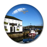 UK England Falmouth Port 3D Fridge Magnet Crystal Glass