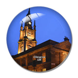 UK England Glasgow Church 3D Fridge Magnet Crystal Glass