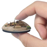 UK England Glasgow George Square 3D Fridge Magnet Crystal Glass