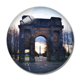 UK England Glasgow Green 3D Fridge Magnet Crystal Glass