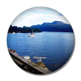 UK England Glasgow Loch Lomond 3D Fridge Magnet Crystal Glass