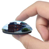 UK England Glasgow People's Palace 3D Fridge Magnet Crystal Glass