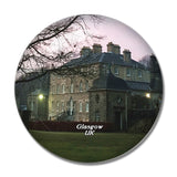 UK England Glasgow Pollok House 3D Fridge Magnet Crystal Glass