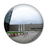 UK England Glasgow Science Centre 3D Fridge Magnet Crystal Glass