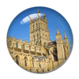 UK England Gloucester Cathedral 3D Fridge Magnet Crystal Glass
