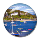 UK England Gwynedd Barmouth Harbour 3D Fridge Magnet Crystal Glass