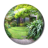 UK England Harlow 3D Fridge Magnet Crystal Glass