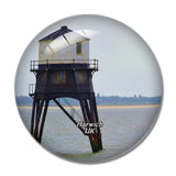 UK England Harwich Coast Tower 3D Fridge Magnet Crystal Glass