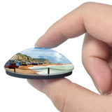 UK England Hastings Sussex Sea 3D Fridge Magnet Crystal Glass