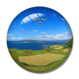UK England Isle of Mull 3D Fridge Magnet Crystal Glass