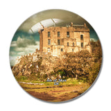 UK England Isle of Skye Dunvegan Castle 3D Fridge Magnet Crystal Glass
