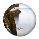 UK England Isle of Skye Kilt Rock 3D Fridge Magnet Crystal Glass