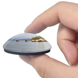 UK England Isle of Skye Kyleakin 3D Fridge Magnet Crystal Glass