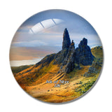 UK England Isle of Skye Old Man of Storr 3D Fridge Magnet Crystal Glass