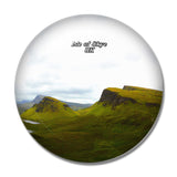 UK England Isle of Skye Quiraing 3D Fridge Magnet Crystal Glass