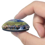 UK England Isle of Skye The Fairy Pool 3D Fridge Magnet Crystal Glass
