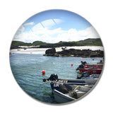 UK England Isle of Skye Uig Scotland 3D Fridge Magnet Crystal Glass