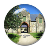 UK England Isle of Wight Quarr Abbey 3D Fridge Magnet Crystal Glass