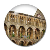 UK England Jedburgh Abbey 3D Fridge Magnet Crystal Glass