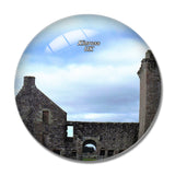 UK England Kinross Loch Leven Castle 3D Fridge Magnet Crystal Glass