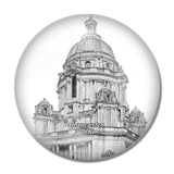 UK England Lancaster Memorial Park 3D Fridge Magnet Crystal Glass