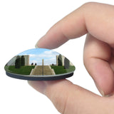 UK England Lichfield National Memorial Arboretum 3D Fridge Magnet Crystal Glass