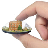 UK England Lincoln Tattershall Castle 3D Fridge Magnet Crystal Glass